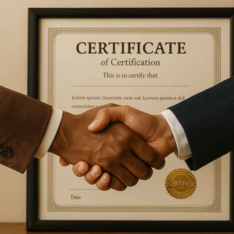 Certification